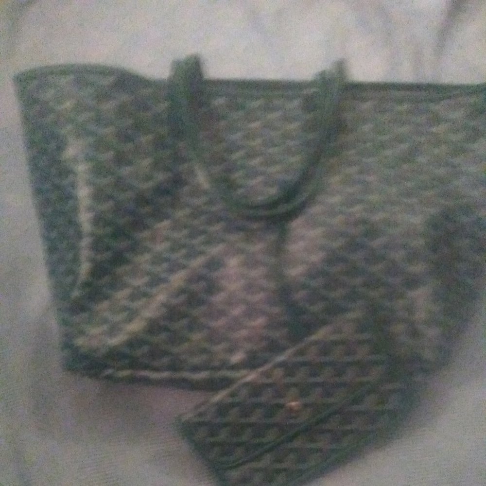 Goyard 2018 St.Louis PM Tote in Green Goyardine - Picture 7 of 7
